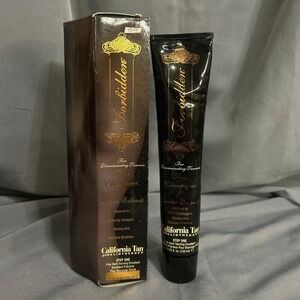NIB California Tan Forbidden Fine Champagne And Caviar Extracts For Dark Tanning
